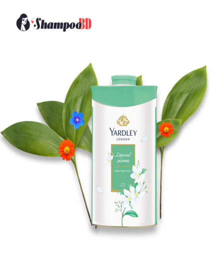 Yardley London Imperial Jasmine Perfumed Talc 250G | Jasmine Perfumed Talc