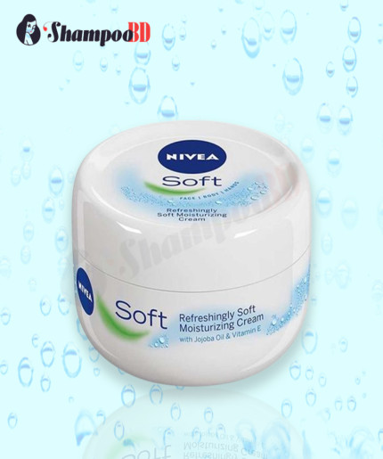 Nivea Soft Moisturizing Cream with Jojoba Oil & Vitamin C - Hydrate & Nourish Your Skin!