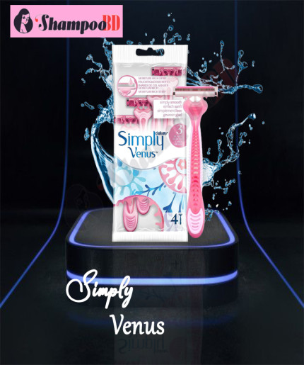 Gillette Simply Venus Basic Women's Razors - 5pcs (2 Blades) | Shop Now and Enjoy Smooth Shaving