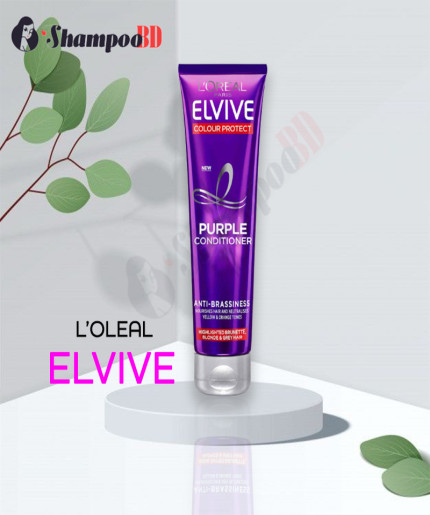 L' Oreal Elvive Colour Protect Purple Conditioner, 150 ml