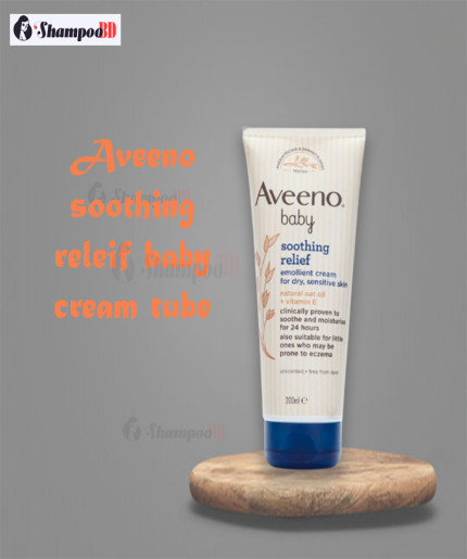 Aveeno soothing releif baby cream tube