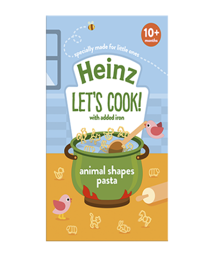 Heinz Animal Shapes Pasta 10+ Months 340G