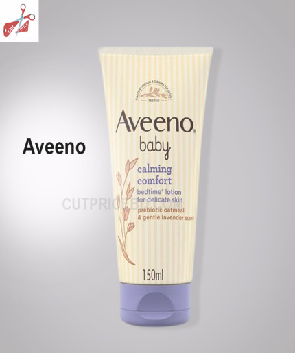 aveeno baby calming comfort bed time lotion