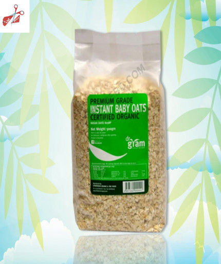 Dr Gram Premium Grade Instant Baby Oats Organic Certified