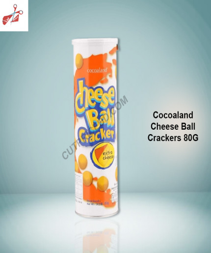 Cocoaland Cheese Ball Crackers 80G