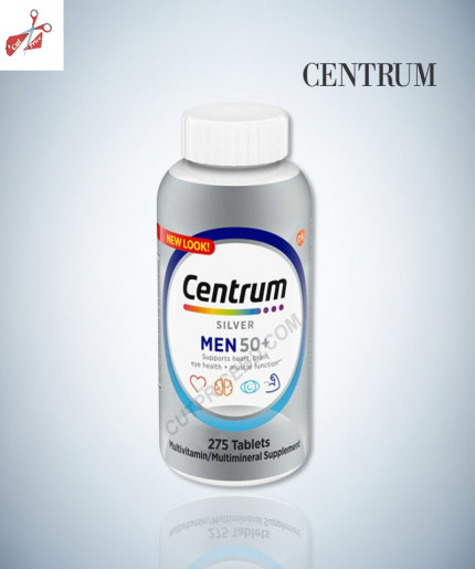 CENTRUM SILVER MEN 50+ MULTIVITAMIN 275 TABLETS