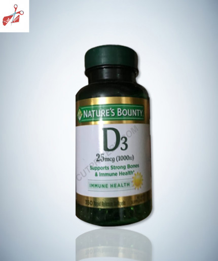 Nature’s Bounty D3 1000mcg,350 Rapid Release Softgels