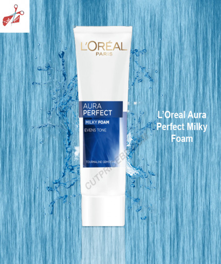 L’Oréal Aura Perfect Milky Foam Facewash For Women 100ml