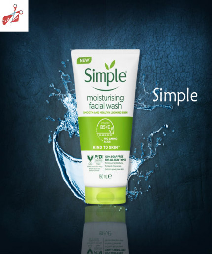 Simple Moisturising Facial Wash 150ml