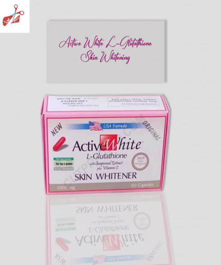 Active White L Glutathione Skin Whitening 60 Capsules