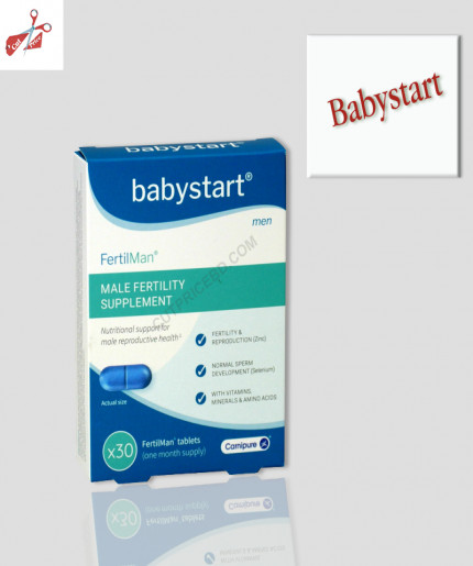 Babystart FertilMan Male Fertility Supplement 30 Tablets