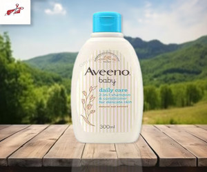 Aveeno Baby Daily Care 2-in-1 Shampoo & Conditioner for Delicate Skin 300ml