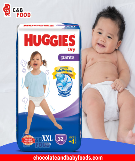 Huggies Dry Pants XXL (15-25KG) 36pcs