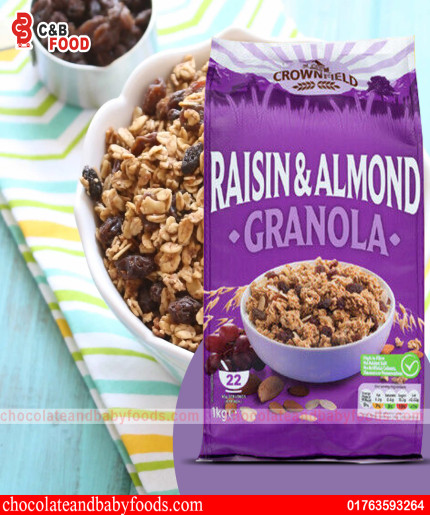 Crownfield Raisin & Almond Granola 1kg