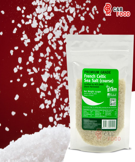 Dr. gram Premium Grade French Celtic Sea Salt (Coarse) 250G