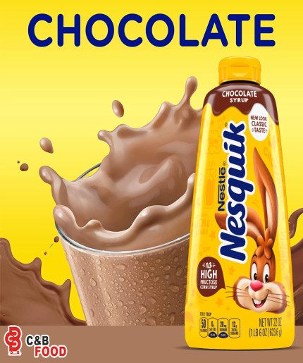 Nestle Nesquick Chocolate Syrup 623.6G