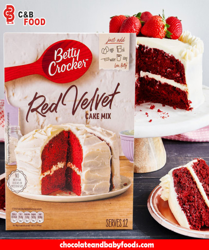 Betty Crocker Red Velvet Cake Mix 425G