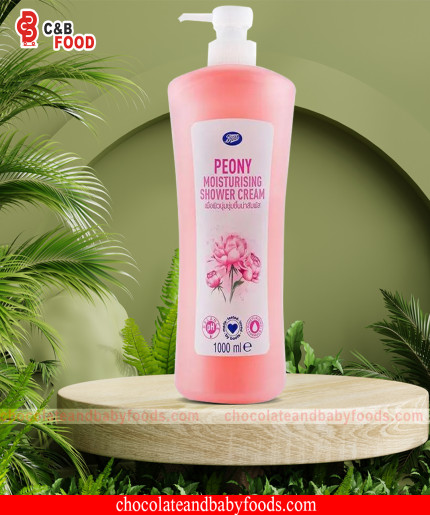 Boots Peony Moisturising Shower Cream 1000ml