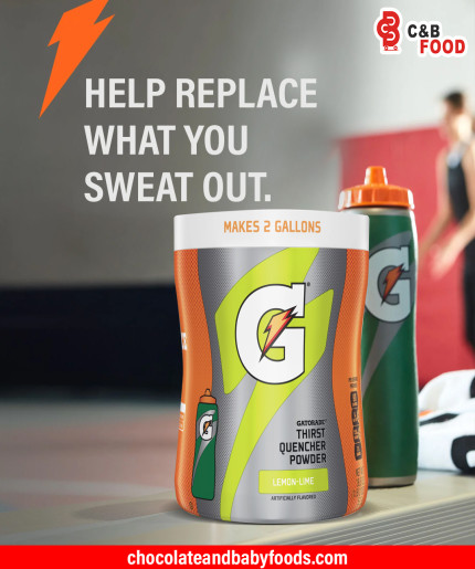 Gatorade Thirst Quencher Powder Lemon-Lime Flavored 521G