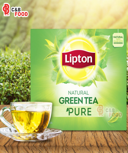 Lipton Natural Green Tea Pure (100 Tea Bag) 150G