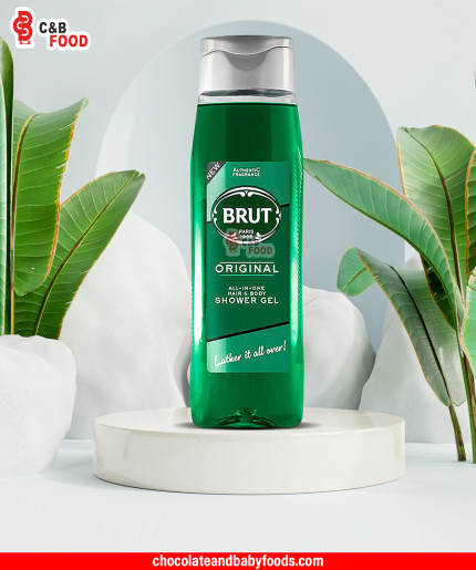 Brut Original All In One Hair & Body Shower Gel 500ml