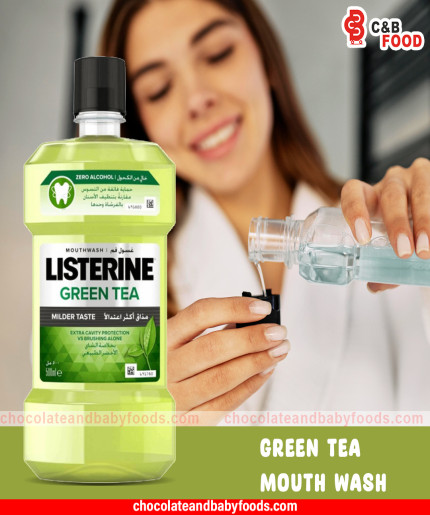 Listerine Green Tea Mouth Wash 500ml
