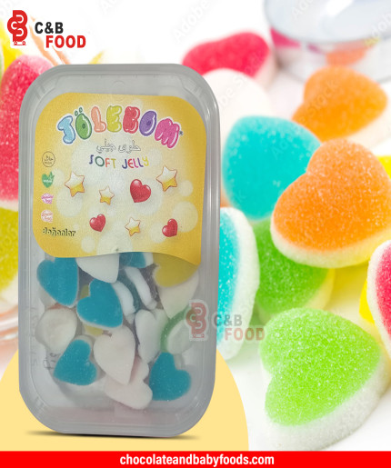 Jolebom Soft Jelly Love Shape 300G
