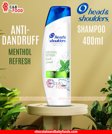 Head & Shoulders Menthol Refresh Anti-Dandruff Shampoo 400ml