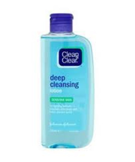 clean & clear deep cleansing lotion