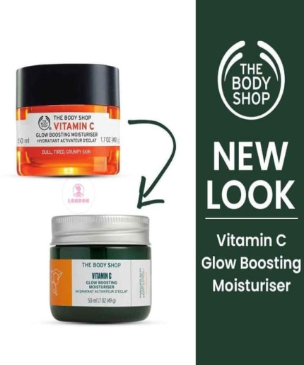 THE BODY SHOP VITAMIN C GLOW BOOSTING MOISTURISER 50ML