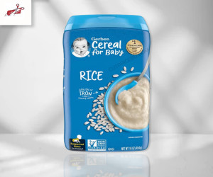 Gerber Grain & Grow Rice cereal 454gm