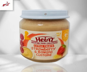 Heinz Strawberry & Banana Custard (6months+) 110 gm