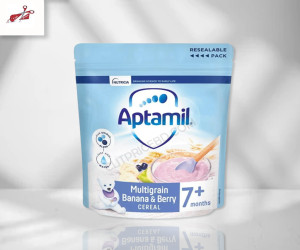 Aptamil Multigrain Banana & Berry Cereal 7+mnths 200G