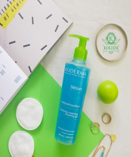 🎈Bioderma Sebium Gel Moussant Purifying Foaming Gel (200 ml)