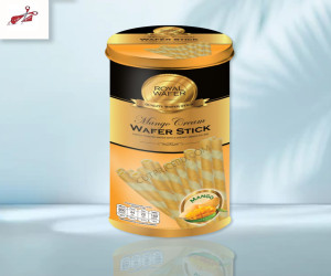 Royal Wafer Mango Cream Wafer Stick 125G