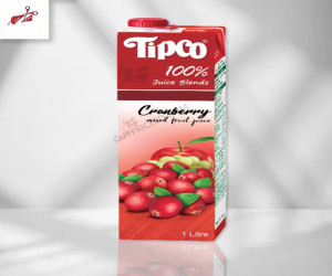 Tipco 100% Cranberry Mixed Fruit Juice 1Litre