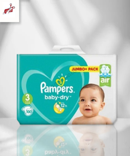 Pampers Jumbo pack Size- 3 (6-10 KG) Belt System