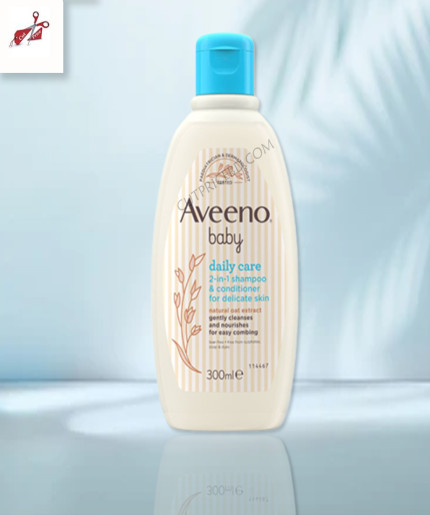 Aveeno Baby Daily Care 2-in-1 Shampoo & Conditioner for Delicate Skin 300ml