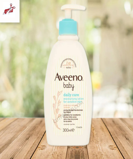 Aveeno Baby Daily Care Moisturising Lotion - Gentle for Sensitive Skin 300ml