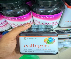 Youtheory Collagen + Biotin Skin, Hair & Nail Formula-160 Tablets
