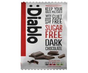 Diablo Sugar Free Dark Chocolate with Sweetener Bar 85G