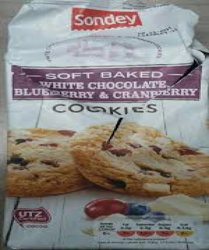 Sondey Soft Baked White Chocolate & Lemon Cookies 200g