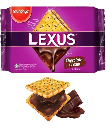 Munchy's Lexus Chocolate Cream 190g Buy Chocolate Cookies Online