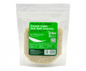 Dr Gram French Celtic Sea Salt Coarse 250g – Premium Iodized, Mineral-Rich Natural Salt