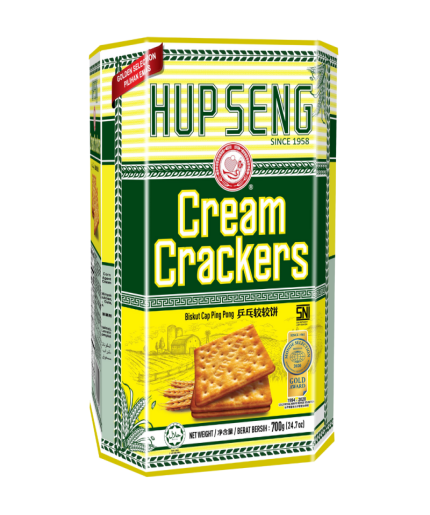 Hup Seng Cream Crackers 700G: The Ultimate Crispy Snack for Every Occasion