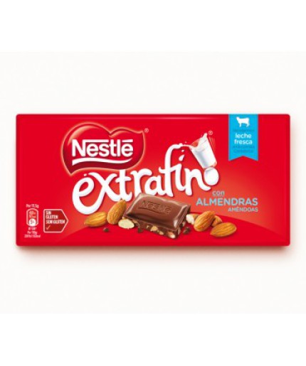 Nestlé Extrafun Almendros Chocolate Bar 270G | Premium Nestlé Chocolate with Almonds