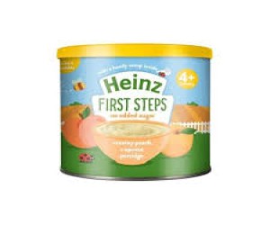 Heinz peach & apricot 4+ mnth
