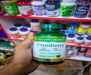 Nature’s Bounty Cranberry Herbal Health Supplement 4200mg with Vitamin C 300 pcs