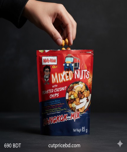 Koh-Kae Bangkok Mix Nuts Roasted Coconut Chips 85g