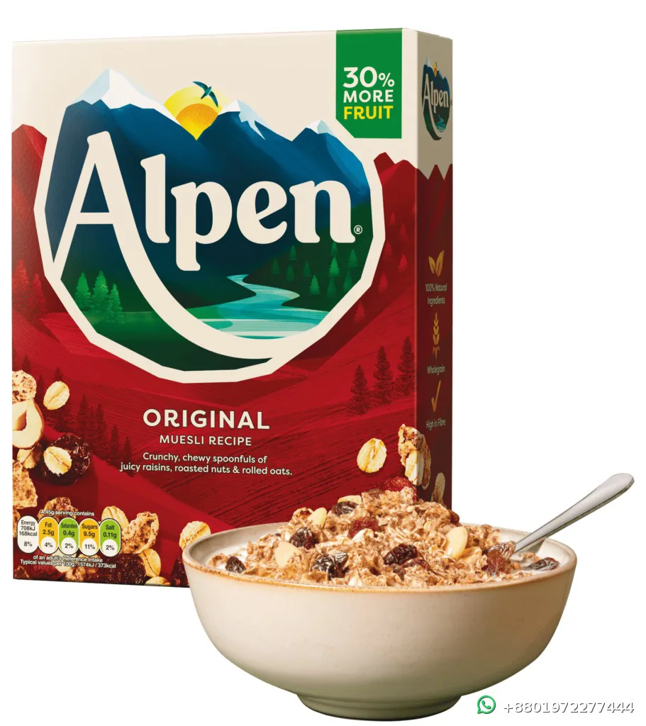Alpen Original Recipe Naturally Wholesome Muesli 550g